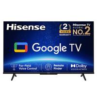 Hisense 126 cm (50 inches) Bezelless Series 4K Ultra HD Smart LED Google TV 50A6H (Black)