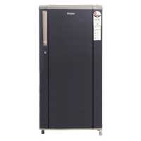 Haier 181 L 2 Star Direct Cool Single Door Refrigerator (HED-1812BKS-E, Black Brushline)