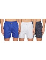 Amazon Brand - Symbol Men's Cotton Regular Boxer Shorts - pack of 3