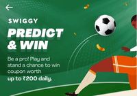  Swiggy Football Pro Mania - Predict And Win Upto Rs.200 Daily