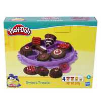 loot PLAY-DOH Sweet Treats Playset for Kids 3 Years and Up with 4 Non-Toxic Colors