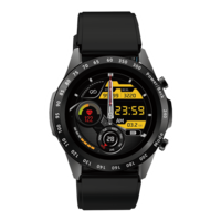 pTron Force X11s Smartwatch with Bluetooth Calling (33mm Full Touch Digital Display, IP68 Waterproof, Black Strap) [Rs.200 Coupon]
