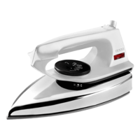 OVER Loot Croma Usha 1000 Watts Dry Iron (Ultra-Light Weight, EI 2802, White)