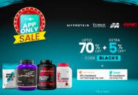 Healthkart Black Friday App only Sale Upto 70% off | Buy 1 Get 1 Free + Upto 10% Extra cashback