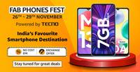 Fab Phones Fest - Up to 45% Off & Extra 10% discount on SBI Cards On Select Phones