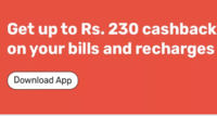 Get 50% cashback upto 200 on Recharge and Bill Payment via Bajaj UPI