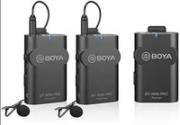 (Lowest) BOYA by-WM4 PRO-K2 Dual-Channel Digital Wireless Microphone