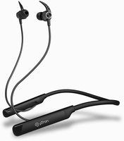 PTron Tangent Sports, 60Hrs Playtime in-Ear Wireless Earphone, HD Mic, Type-C Fast Charging & Voice Assist (Black)
