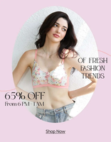 Zivame Flash sale: Min 65% off +Free shipping Till 12 Am