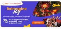 Klook - 7% Off On SINGAPORE Destination Only