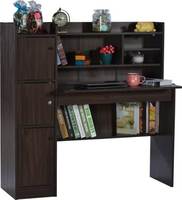 DeckUp Versa Engineered Wood Office Table  (Free Standing, Finish Color - Walnut, DIY(Do-It-Yourself))