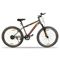 Urban Terrain Zion 27.5” Red Mountain Bike with Free Cycling Event & Ride Tracking App by Cultsport (18 Inch Frame, Ideal for Unisex)