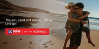 Flat 35% off on Hotels + 15% Off on Flight Bookings with Kotak Bank Credit Cards!