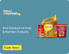 Extra up to  Rs. 150 Off On Food & Nutrition Products with 25 supercoins