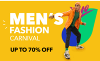 Amazon Men's Fashion Carnival-Up to 70% Off on Men's Styles