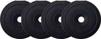 FBX PVC 10 Kg Weight Plates - 2.5kg x 4 - Black