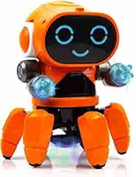 Christmas/Birthday Gift - Hi-Tech Pioneer Bot Robot Colorful Lights and Music | All Direction Movement Dancing Robot Toys for Boys and Girls Multi-Colour