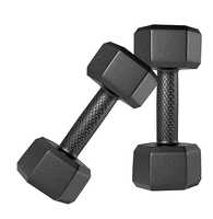 Kore PVC DM-PVC-1KG-COMBO161 Fixed Dumbbell Set, 1Kg Set of 2