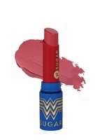SUGAR Cosmetics X Wonder Woman Everlasting Matte Lipstick - 04 Power - 3.2 gms