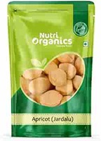 Nutri Organics Dry Fruits Dried Apricot Jardalu Badam BOR Khumani Dry Fruit, 500g