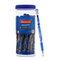 Reynolds LIQUIGLIDE 25 PENS JAR, BLUE Ball Pen