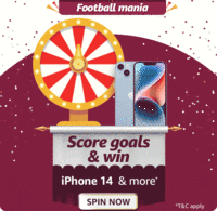 Amazon Football Mania Spin & Win 