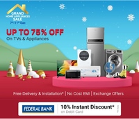 Grand Home Appliances Sale Upto 75% Off on TV & Appliances (7th - 11th Dec)