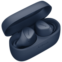 Jabra Elite 3 TWS Earbuds with Passive Noise Cancellation (IP55 Water Resistant, 28 Hours Playback, Navy Blue)