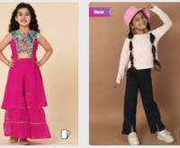 Kid's dresses minimum at 70 % off