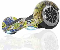 Certified Hoverboard Self Balancing Electric Scooter for Adult and Kids with LED Light and App 
