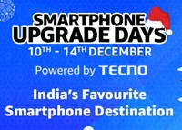 Amazon Smartphone Upgrade Days [10 -14 Dec] - Up to 50% Off + 10% Discount on HDFC/FI/One Card
