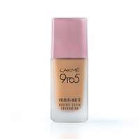 LAKMÉ 9 To 5 Primer + Matte Perfect Cover Foundation liquid (W180 Warm Natural, 25 ml@Rs210
