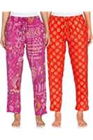 Indigo Women's [Pack of 2] Pajamas Starts From Rs.260