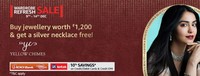 Get A Free Silver Necklace on Rs.1200 Jewellery Shopping