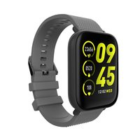 [Rs.539 Coupon] Wings Strive 300 Smart Watch with 7 Days Battery Life, 1.69 inch Full Touch IPS Screen, 24*7 Heart Rate Monitor Smart Band,BT Calling Function , Sleep Monitoring & IP68 Waterproof - Grey, one Size