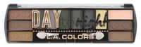 L.A. COLORS Day To Night 12 Color Eyeshadow, Sunrise, 8 g