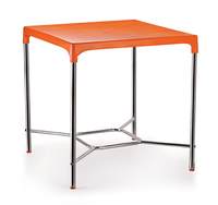 Cello Croma Deluxe Dining Table (Fluorescent Orange)