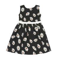 Gubbarey Girl's Crepe Knee-Length Dress