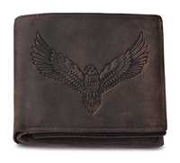 Urban Forest Zeus Vintage Brown RFID Blocking Leather Wallet for Men