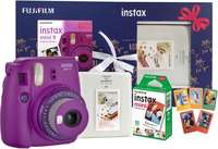 FUJIFILM Instax Treasure box Mini 9 Instant Camera (Purple)