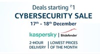 Amazon Cyber Security Sale (17 -18 Dec) Deals Starting Re1 & More Offers