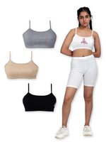 D'chica Girls Beginners Bra Cotton (Set of 4)