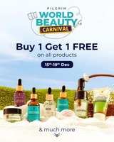 Pilgrim Beauty Carnival : Buy 1 Get 1 Free on all products (15-19 December)