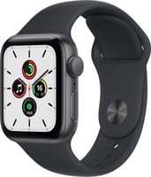 APPLE Watch SE (GPS, 44mm) - Space Grey Aluminium Case with Midnight Sport Band