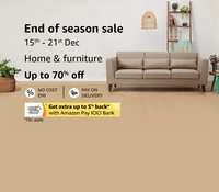 End Of Season Sale Home & Furniture Upto 70% Off  on Amazon