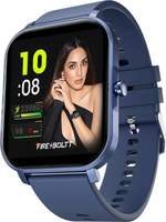 Fire-Boltt Epic Plus with1.83" 2.5D Curved Glass,SPO2, Heart Rate tracking, Touchscreen Smartwatch  (Blue Strap, Free Size)