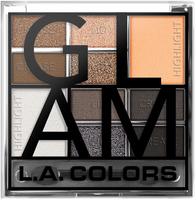 L.A Colors 10 Color Eyeshadow Palette, Cool, 20g