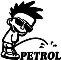 AUTOSITE Sticker & Decal for Car (Black)