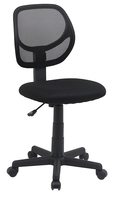 AmazonBasics Low Back Computer Chair (Black, Nylon)
