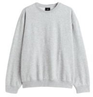 [New User]  H&M Men Grey Relaxed Fit Sweatshirt (Myntra Article 15611412)